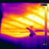 Ceiling Infrared Thermal Image