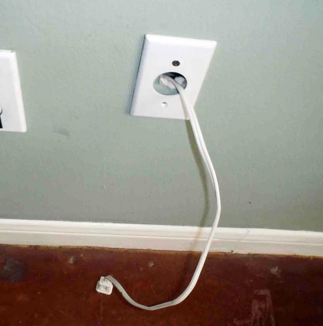 Extension Cord Used as Permanent Wiring