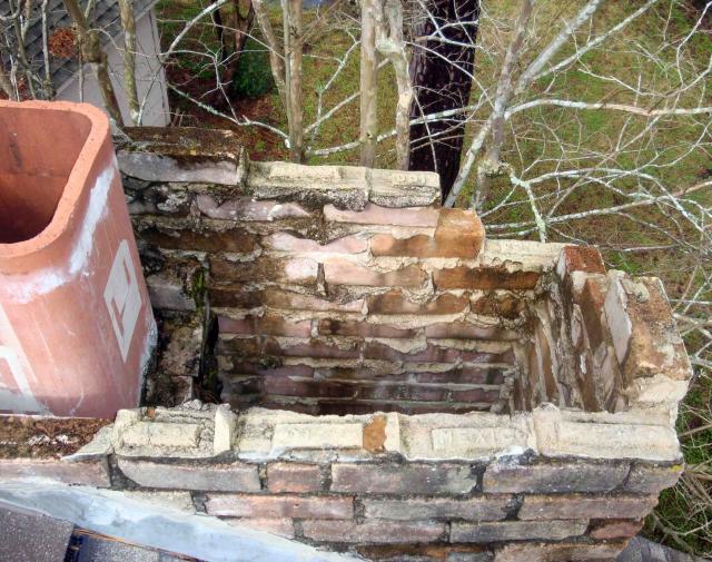 Entire Top of Chimney Missing