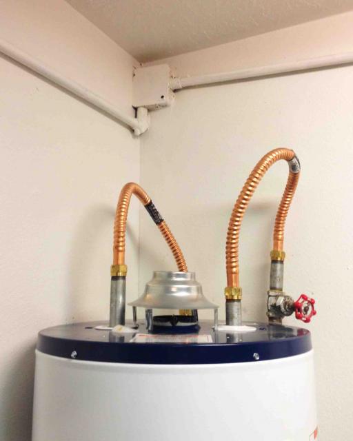 Gas Water Heater - No Vent Pipe